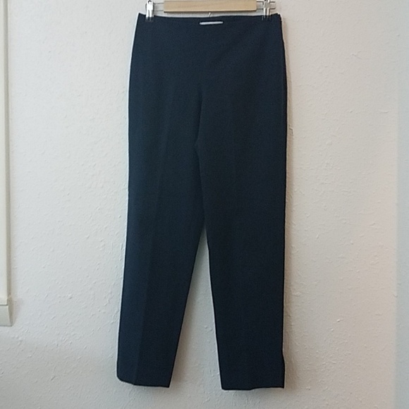 GUNEX Bergdorf Goodman navy pants sz 4 Italy - Picture 1 of 8